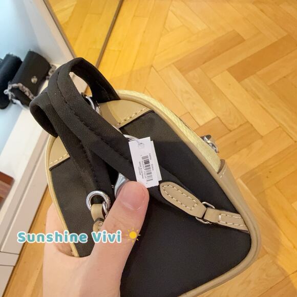 NWT Coach Mini Court Backpack Bag Charm with Lemon Print CAP03 - Picture 5 of 5